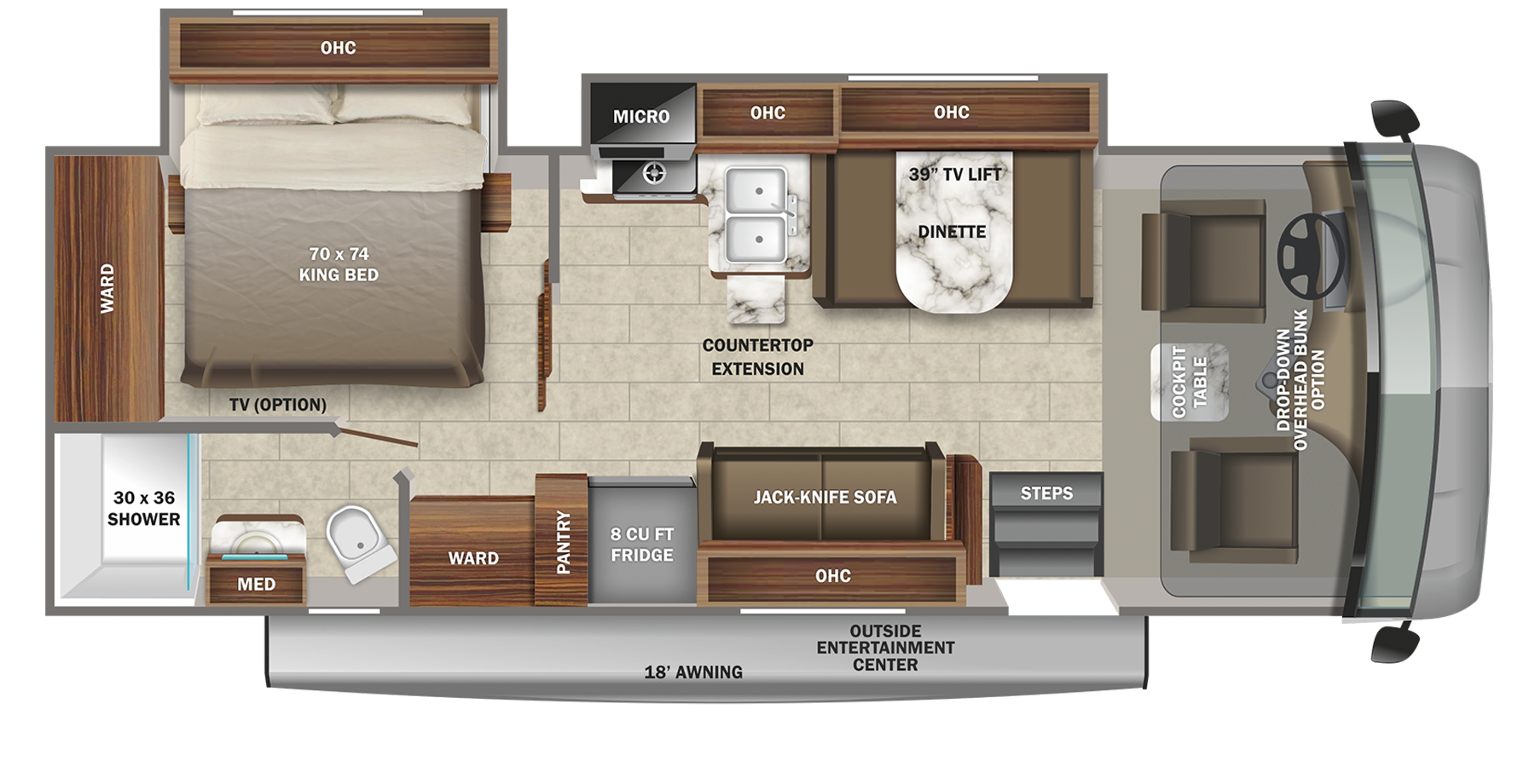 Jayco Alante 27A Class A Motorhome