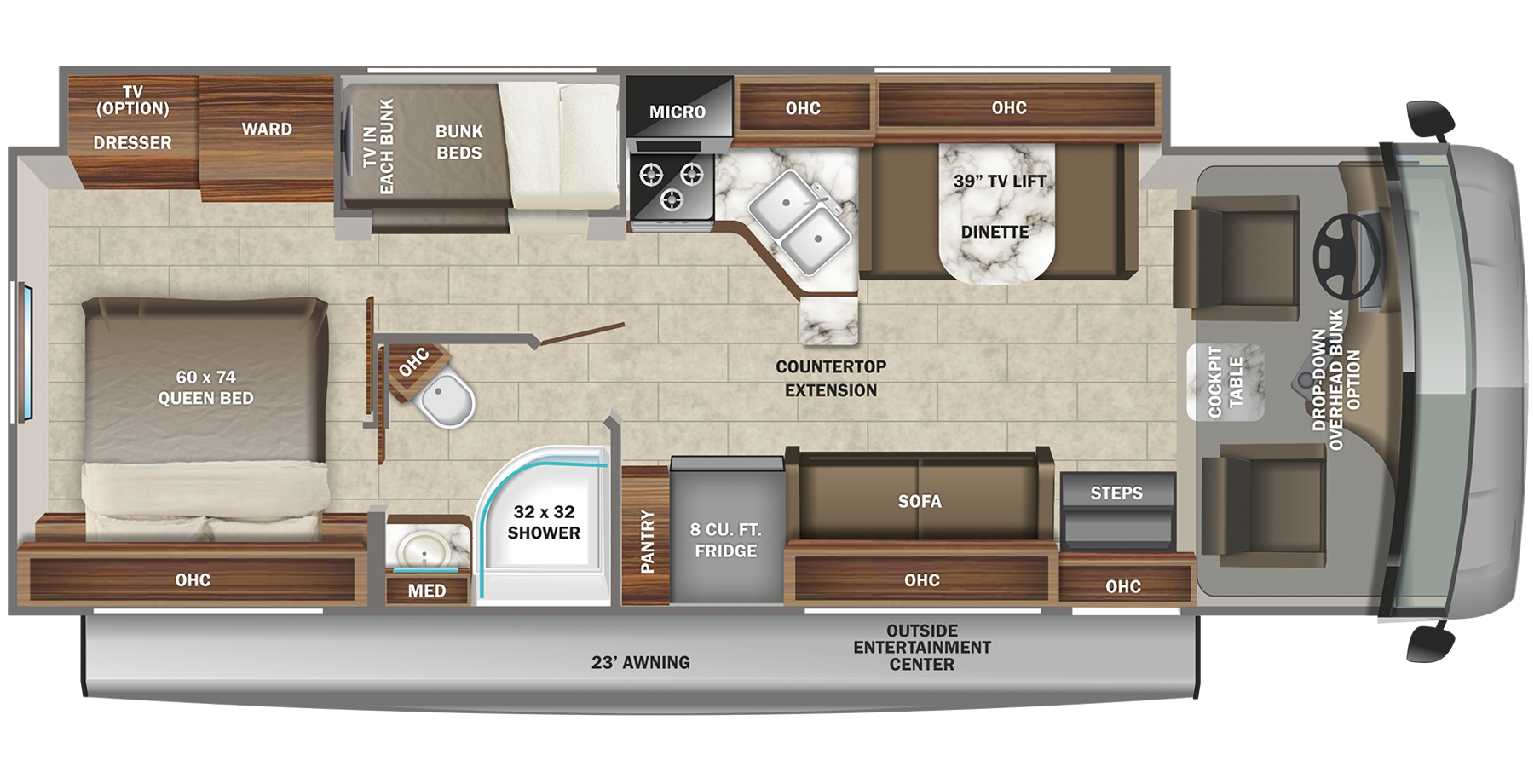 Jayco Alante 29F Class A Motorhome