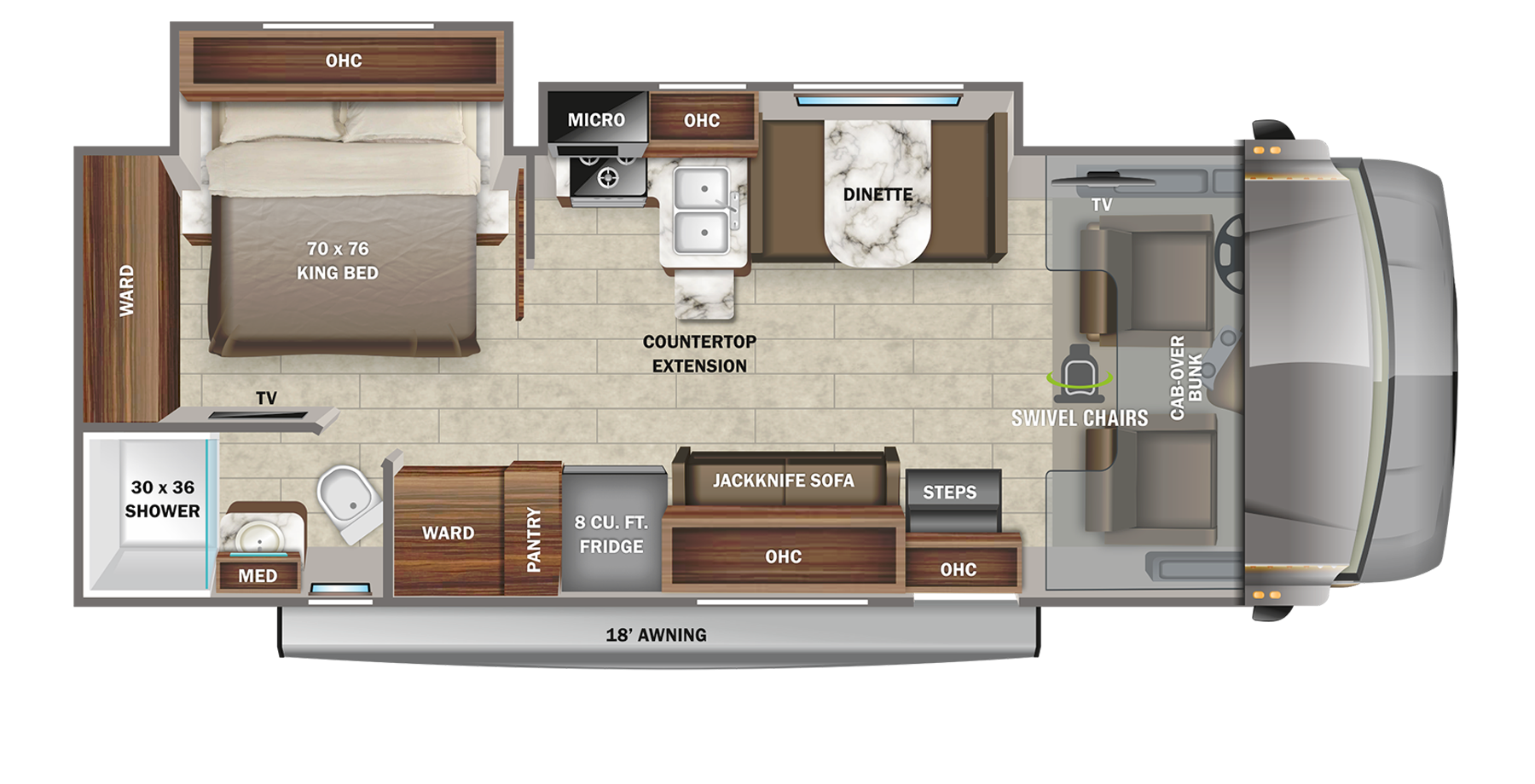 Jayco Greyhawk Class C Motorhome