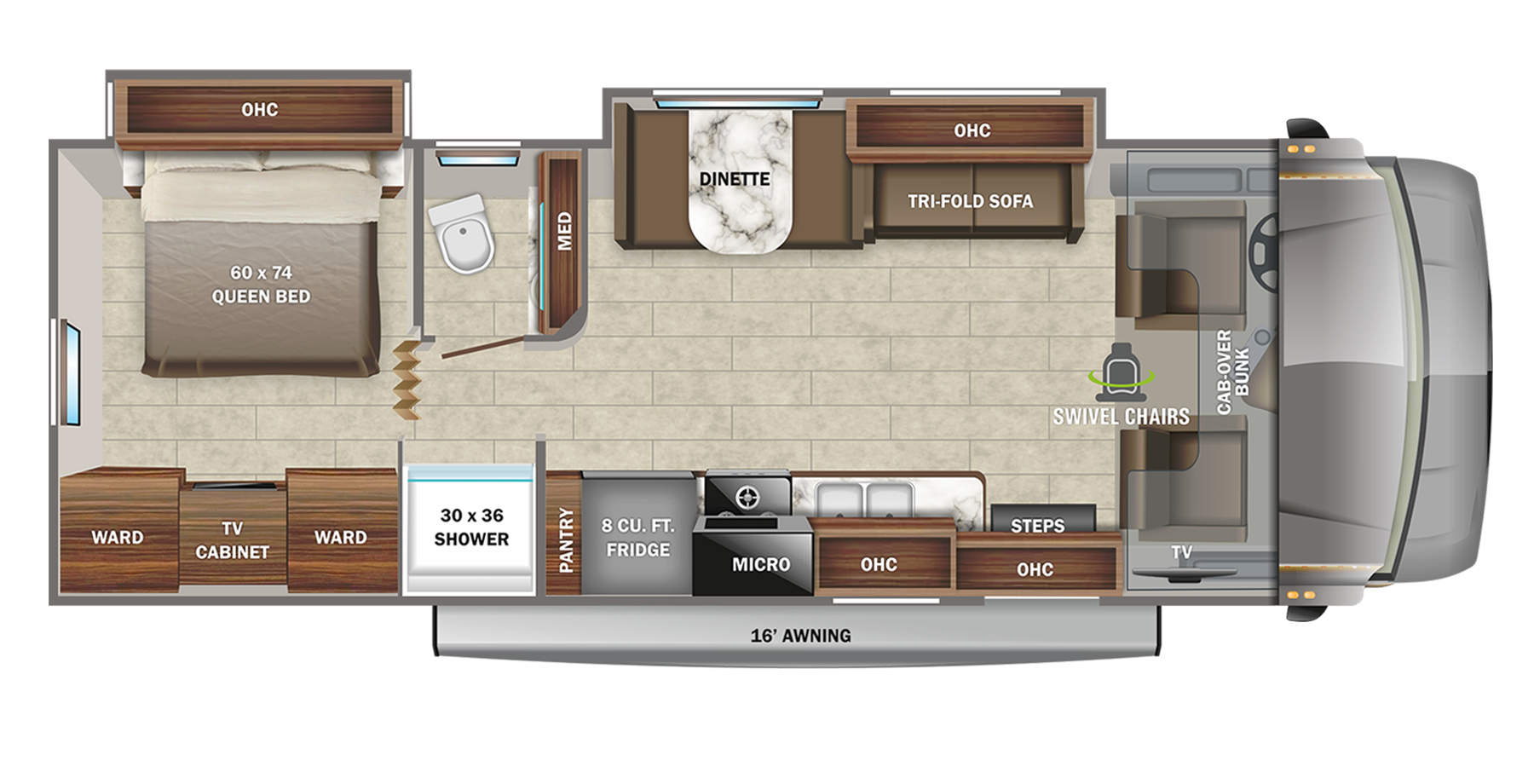 Jayco Greyhawk Class C Motorhome