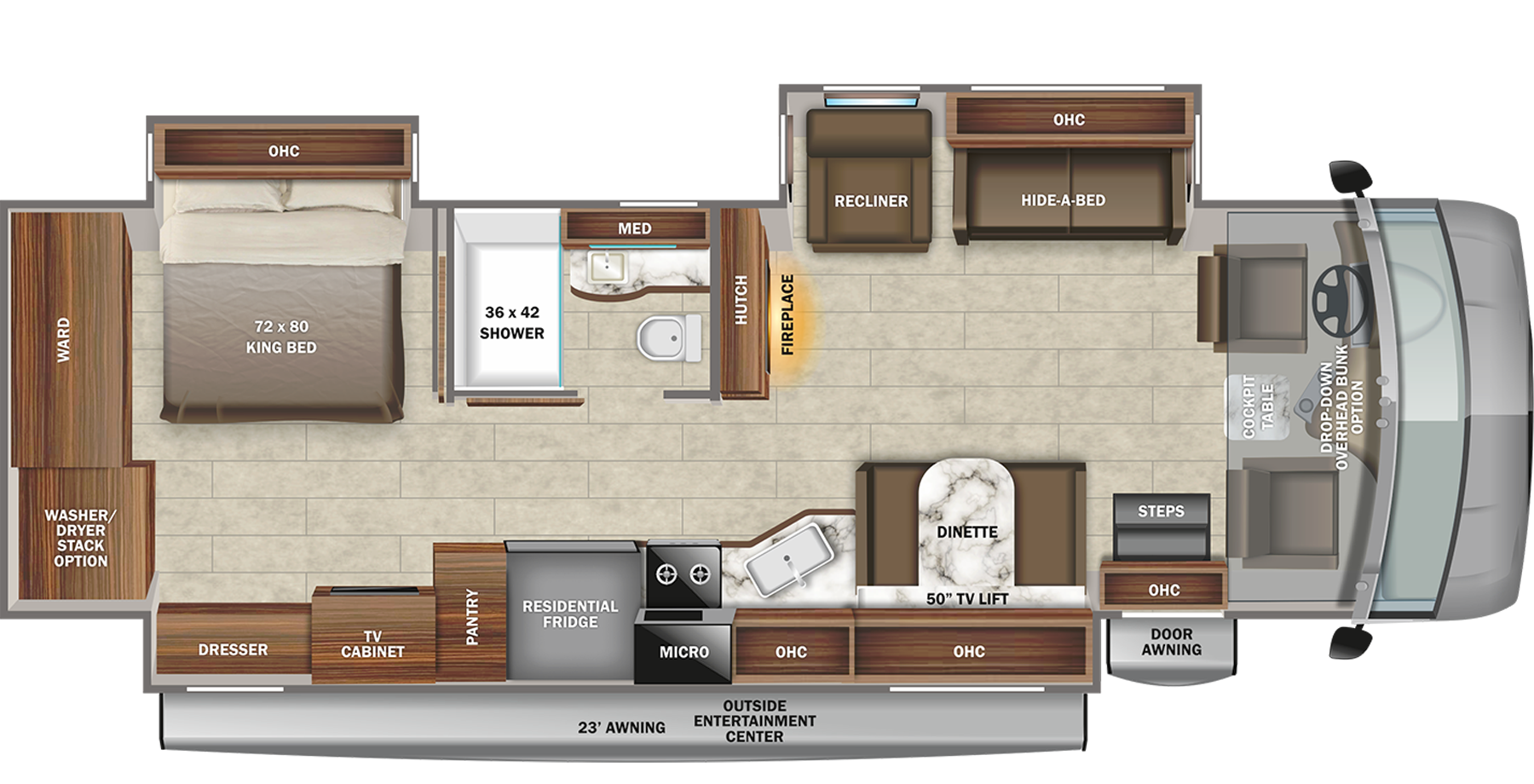 Jayco Precept Prestige 36H Class A Motorhome