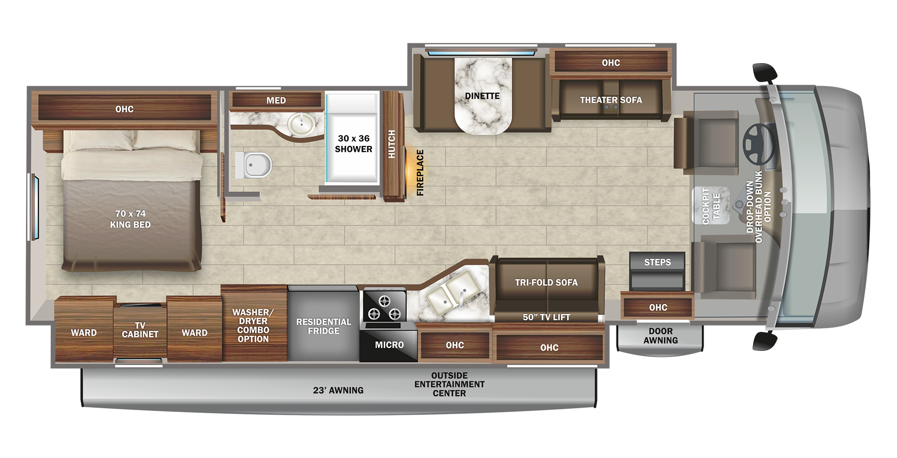 Jayco Precept 34G Class A Motorhome