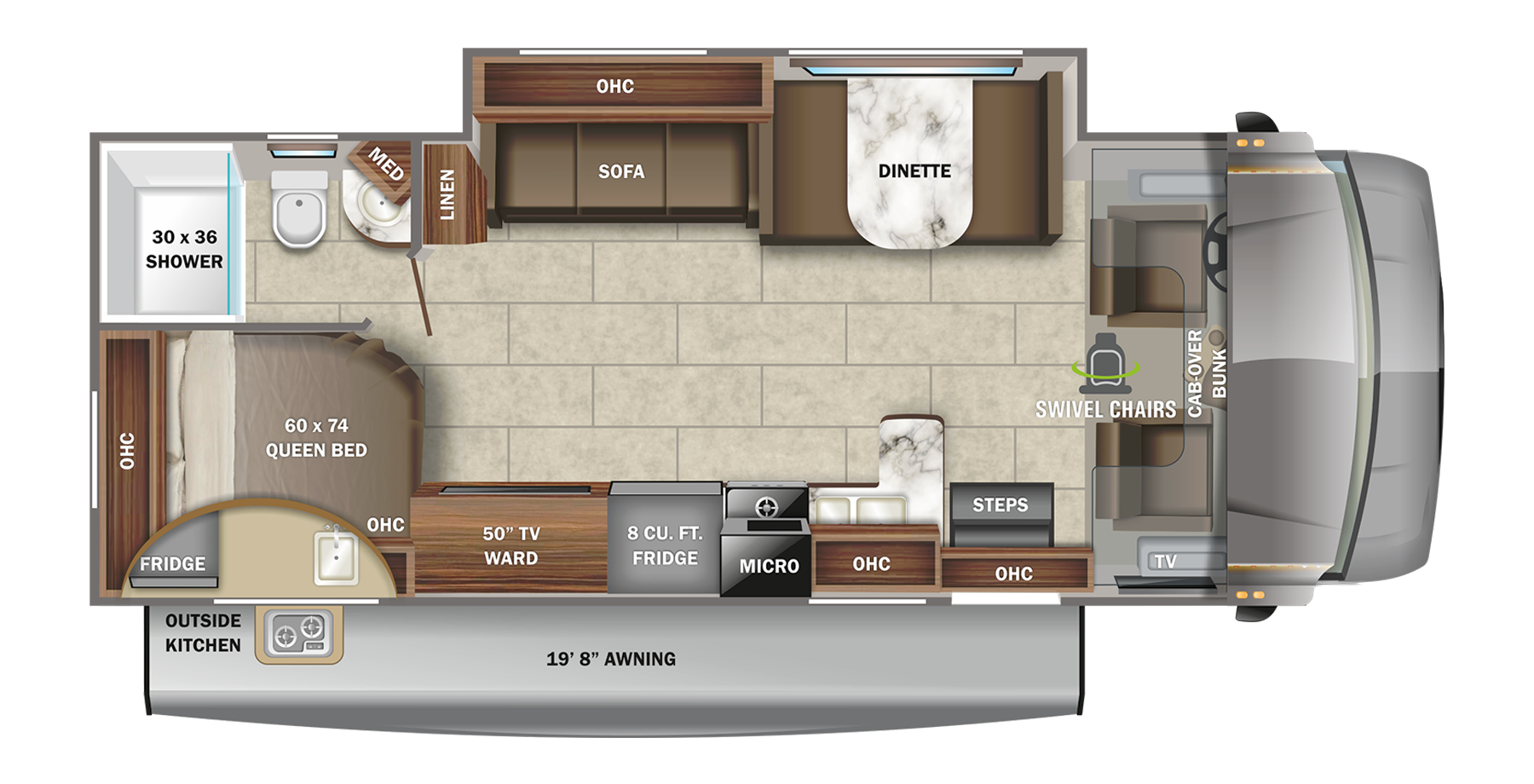 Jayco Redhawk 25R Class C Motorhome