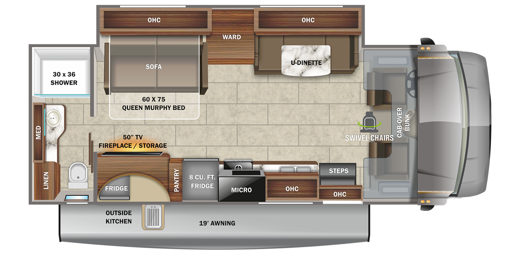 Jayco Redhawk 26M Class C Motorhome