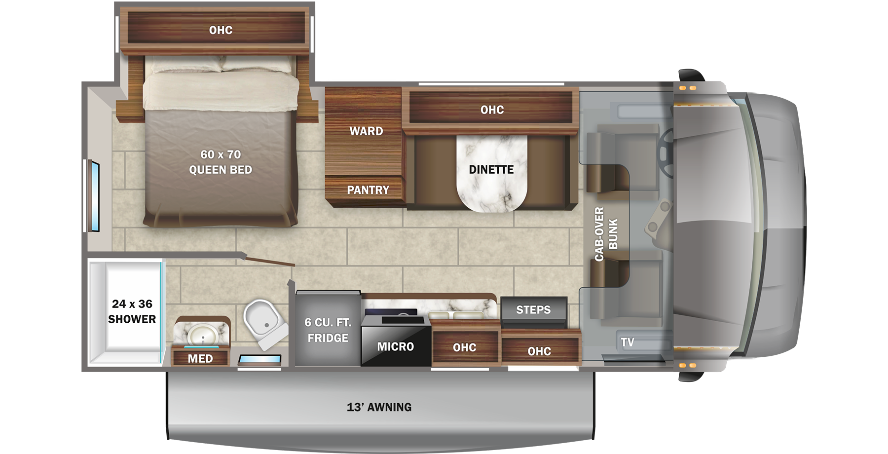 Jayco Redhawk SE 22C Class C Motorhome