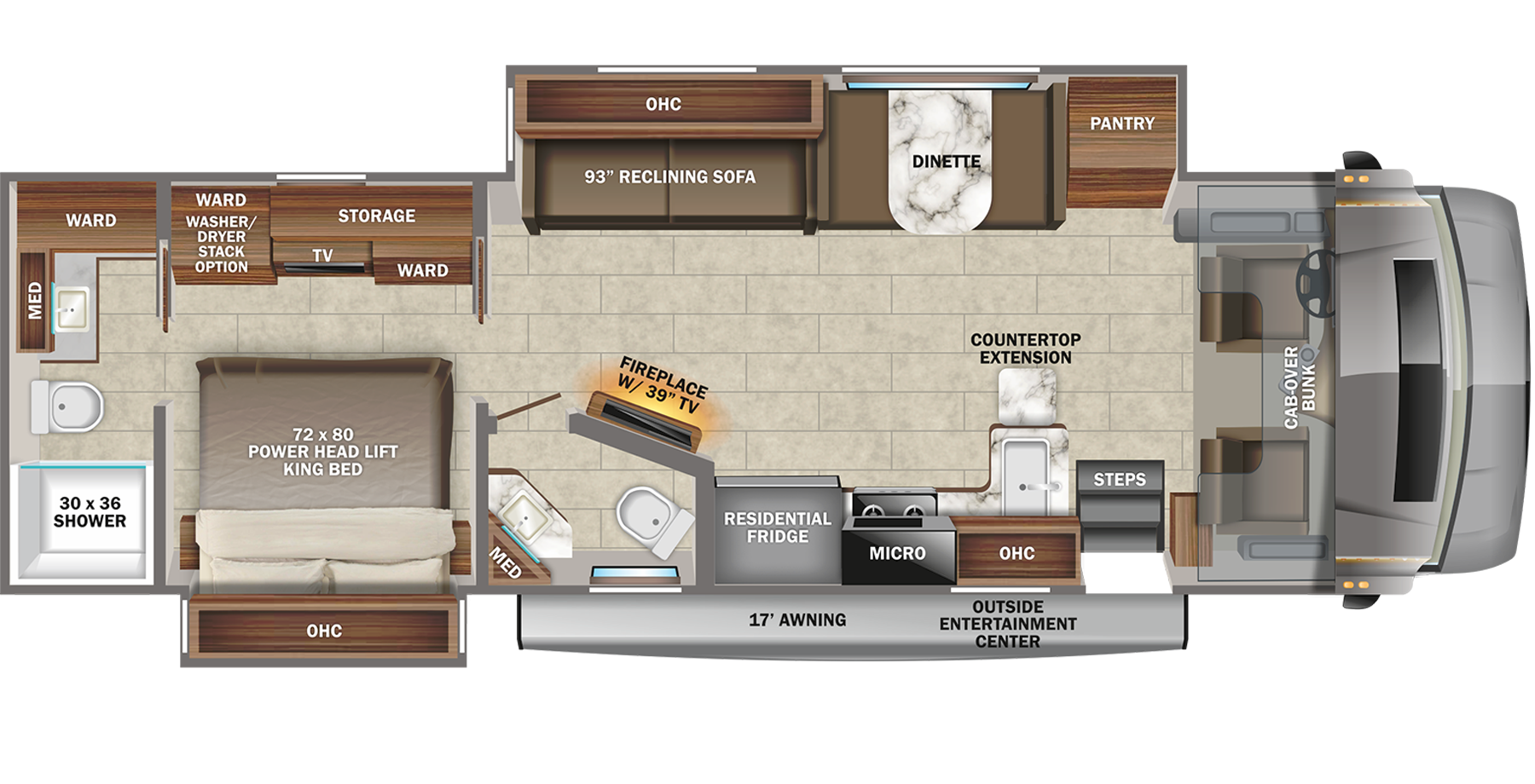 Jayco Seneca 37K Class C Motorhome